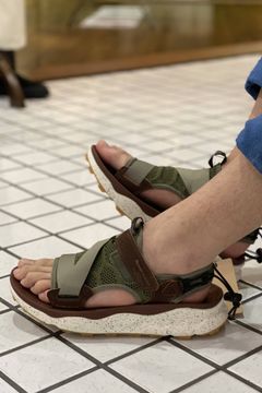 NAZCA FM30019 KHAKI サンダル
