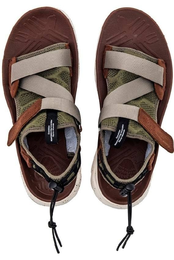 NAZCA FM30019 KHAKI サンダル