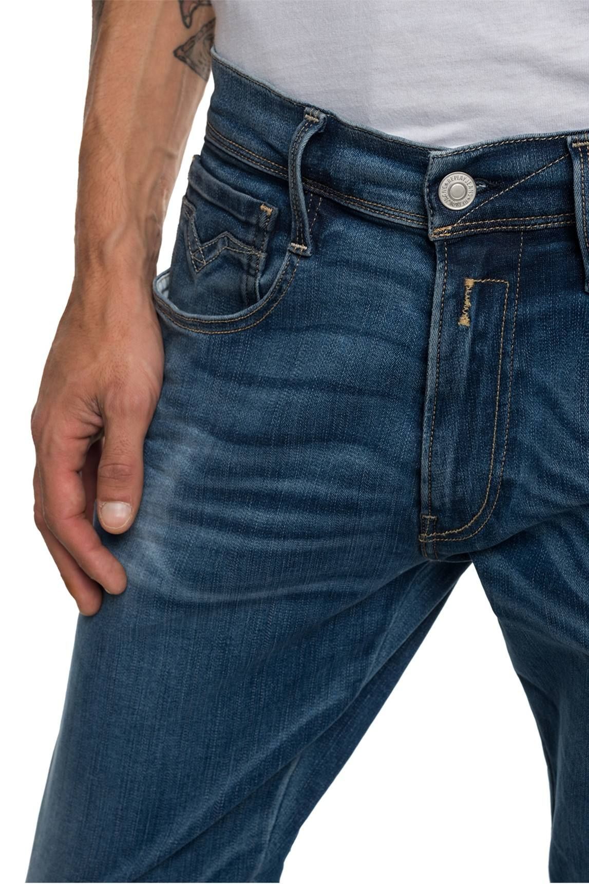 ANBASS 11.5oz Hyper Bio スーパーストレッチ スリム Ecoデニム 【REPLAY】