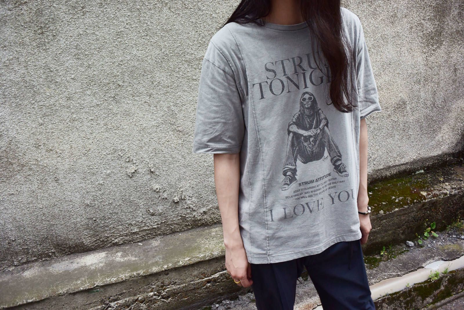 限定I LOVE YOU ” Zombie T Shirts  【 STRUM 】