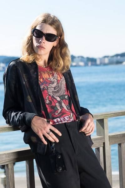 NEMESIS HALF SLEEVE T / レッド 【Roen】