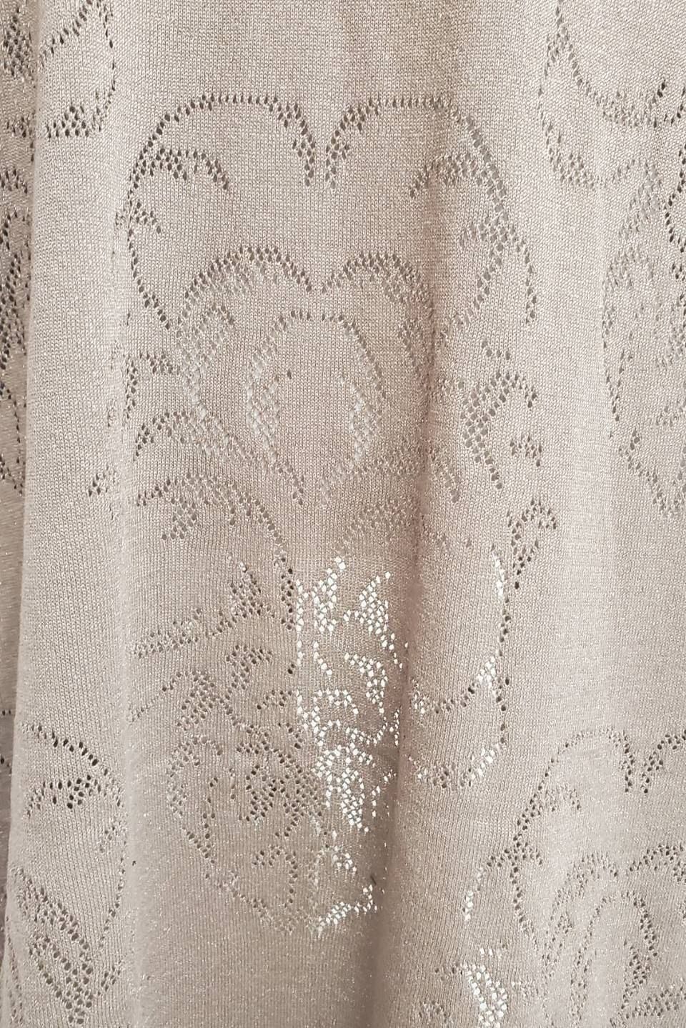 TRAIBLE SKULL MESH GAWN フードガウン/ BEIGE 【Roen】