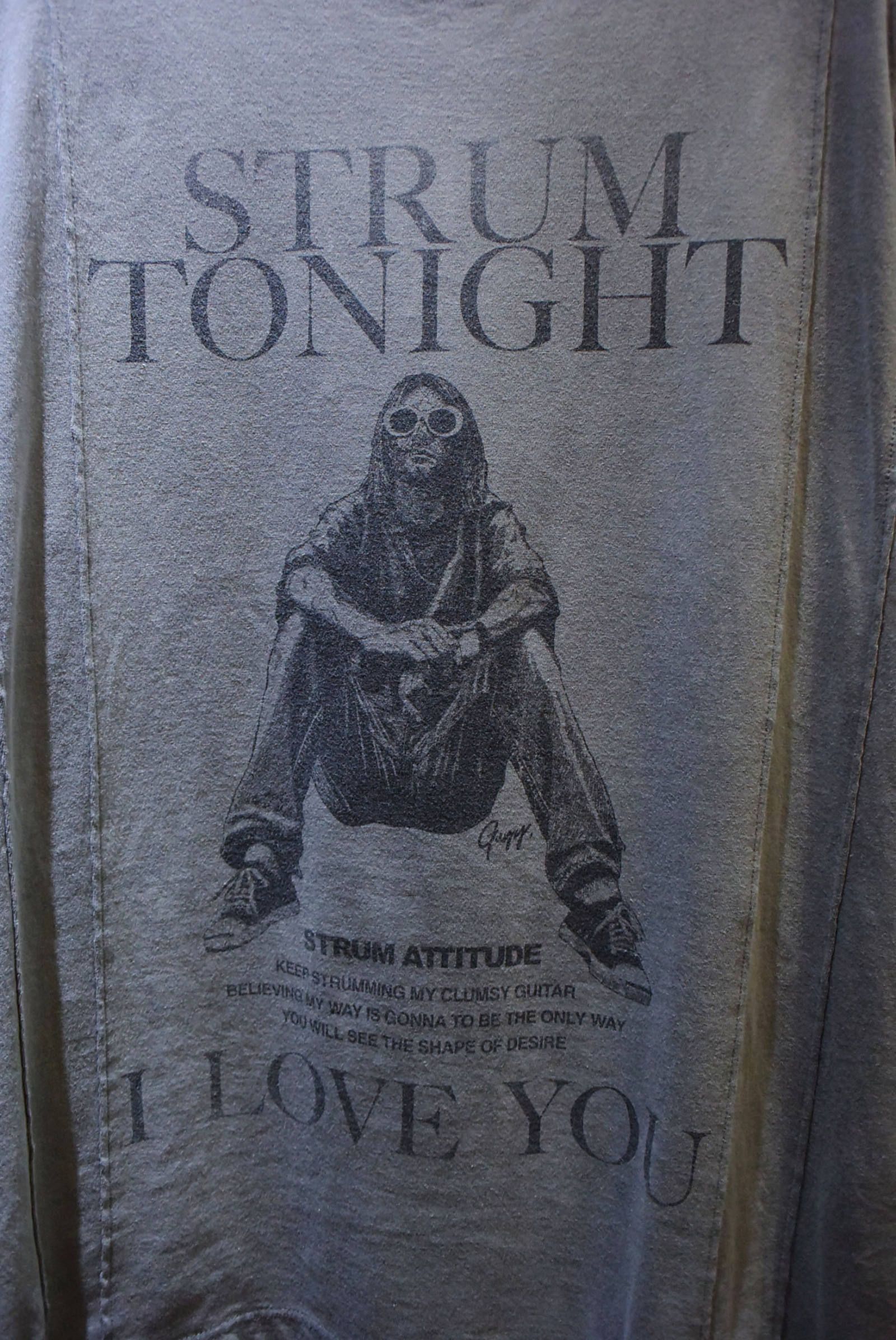 限定I LOVE YOU ” Zombie T Shirts  【 STRUM 】