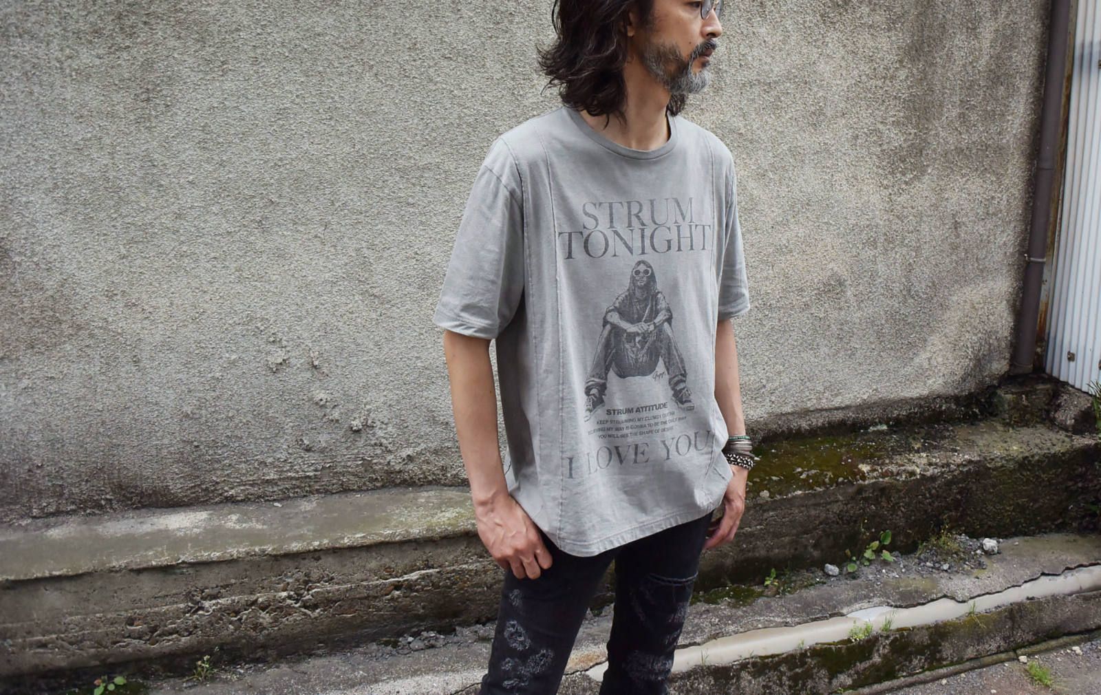 限定I LOVE YOU ” Zombie T Shirts  【 STRUM 】