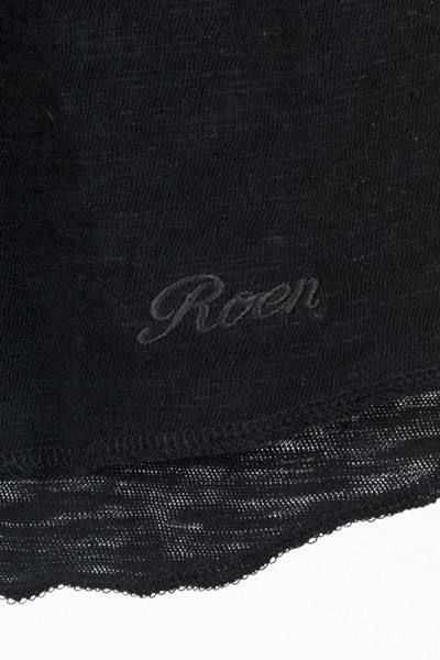 NEMESIS HALF SLEEVE T / ブラック 【Roen】
