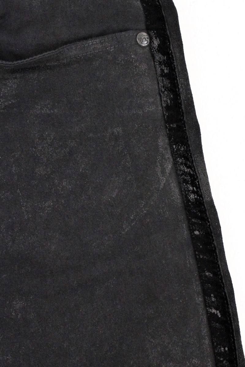 DIRTY COATING SKINNY DENIM 【Roen】