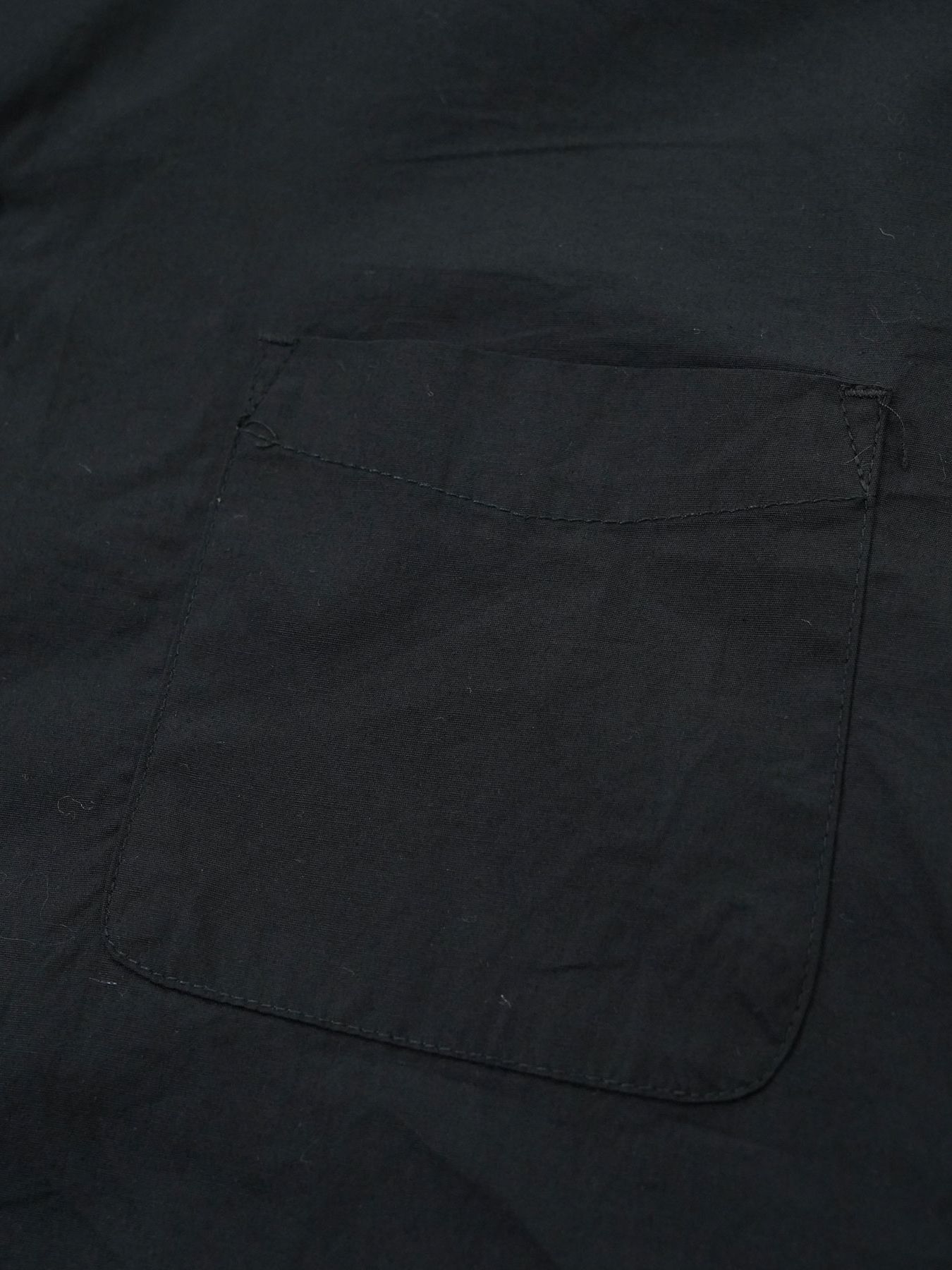 【予約品 11月23日(日) 締切】STITCHSHITS / スタンドカラーシャツ / BLACK