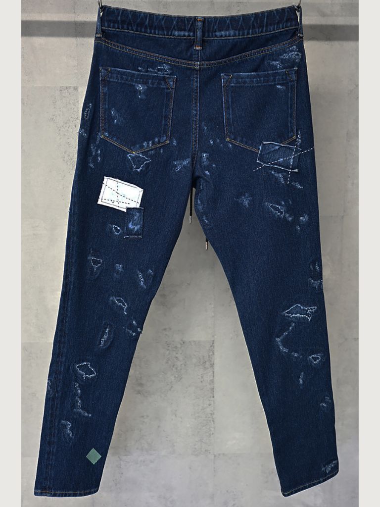 《予約9月1日18時締め》 MICK DENIM JERSEY  / ディンドリメイク