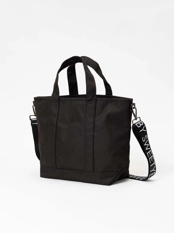 SHOULDER BELT付き TOTE BAG BLACK 【SY32 by SWEET YEARS GOLF】