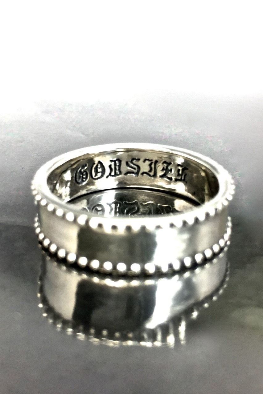 《受注生産》 STUD RING [S] with SAPPHIRE サファイア リング 【注文から2~3週間後入荷予定】