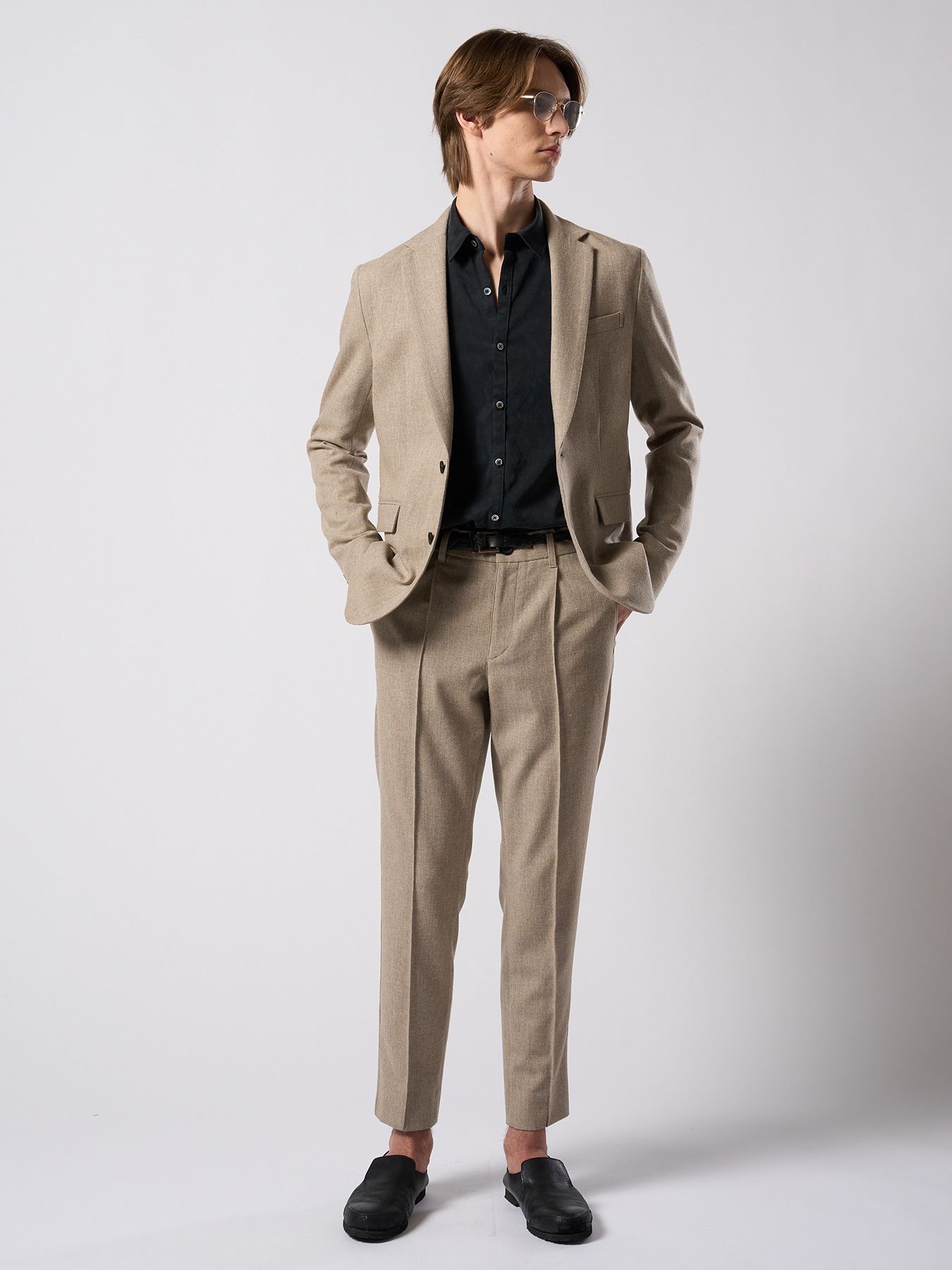 【予約品 4月19日(日) 18時締切】comfort tailored jacket / コンフォート テーラードジャケット / ベージュ