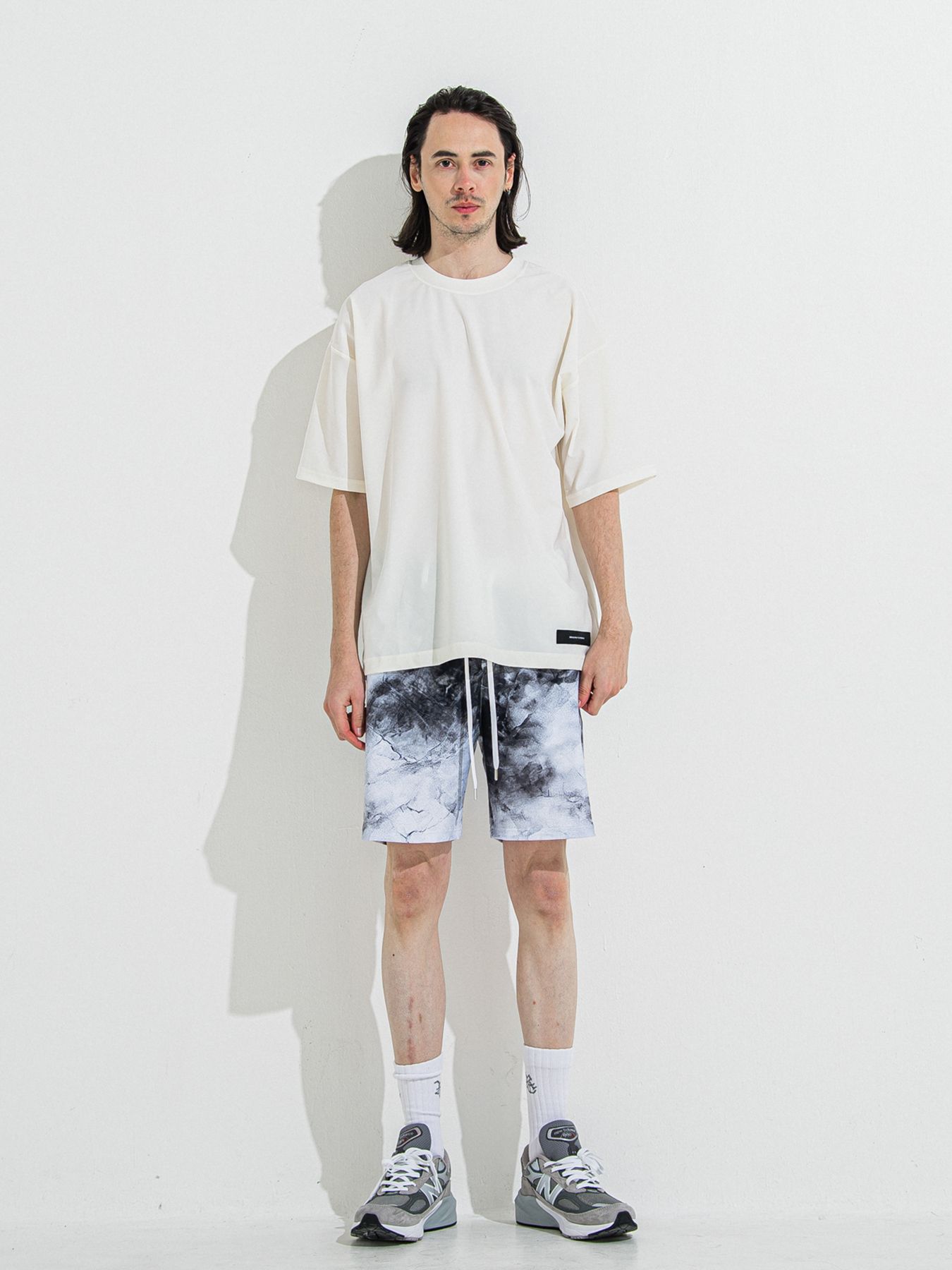 【予約品 】OX JERSEY OVER TEE / オックスジャージオーバーサイズTシャツ / ホワイト