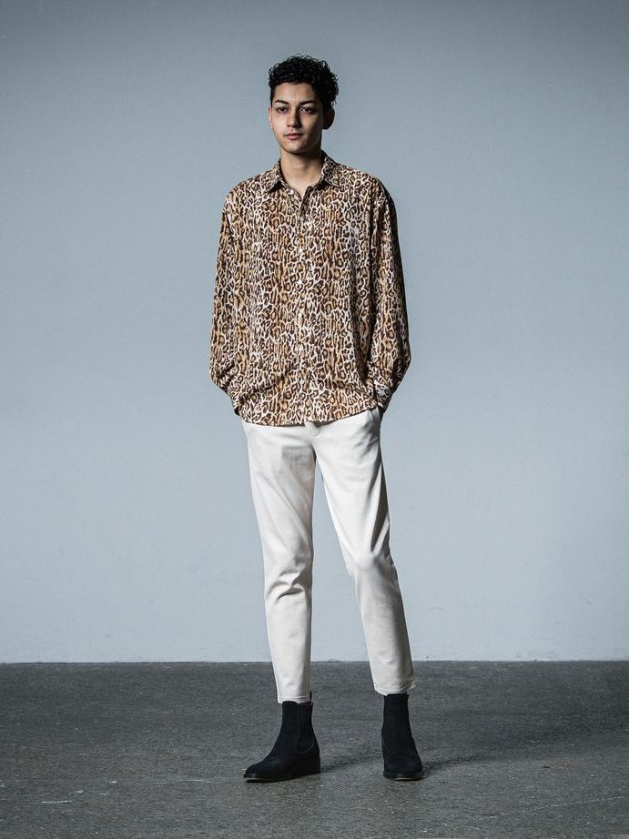 《予約品》  JACK SHIRTS  / ジャックシャツ / レオパード