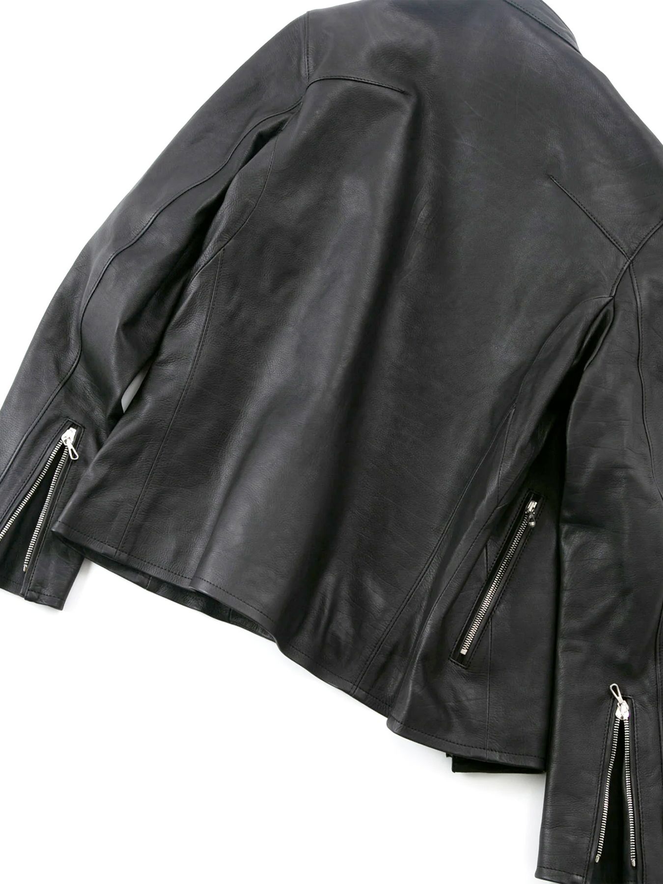 【予約品 10月12日(日) 締切】Oil Calfskin Single Riders / オイルカーフ シングルライダース / SLATER