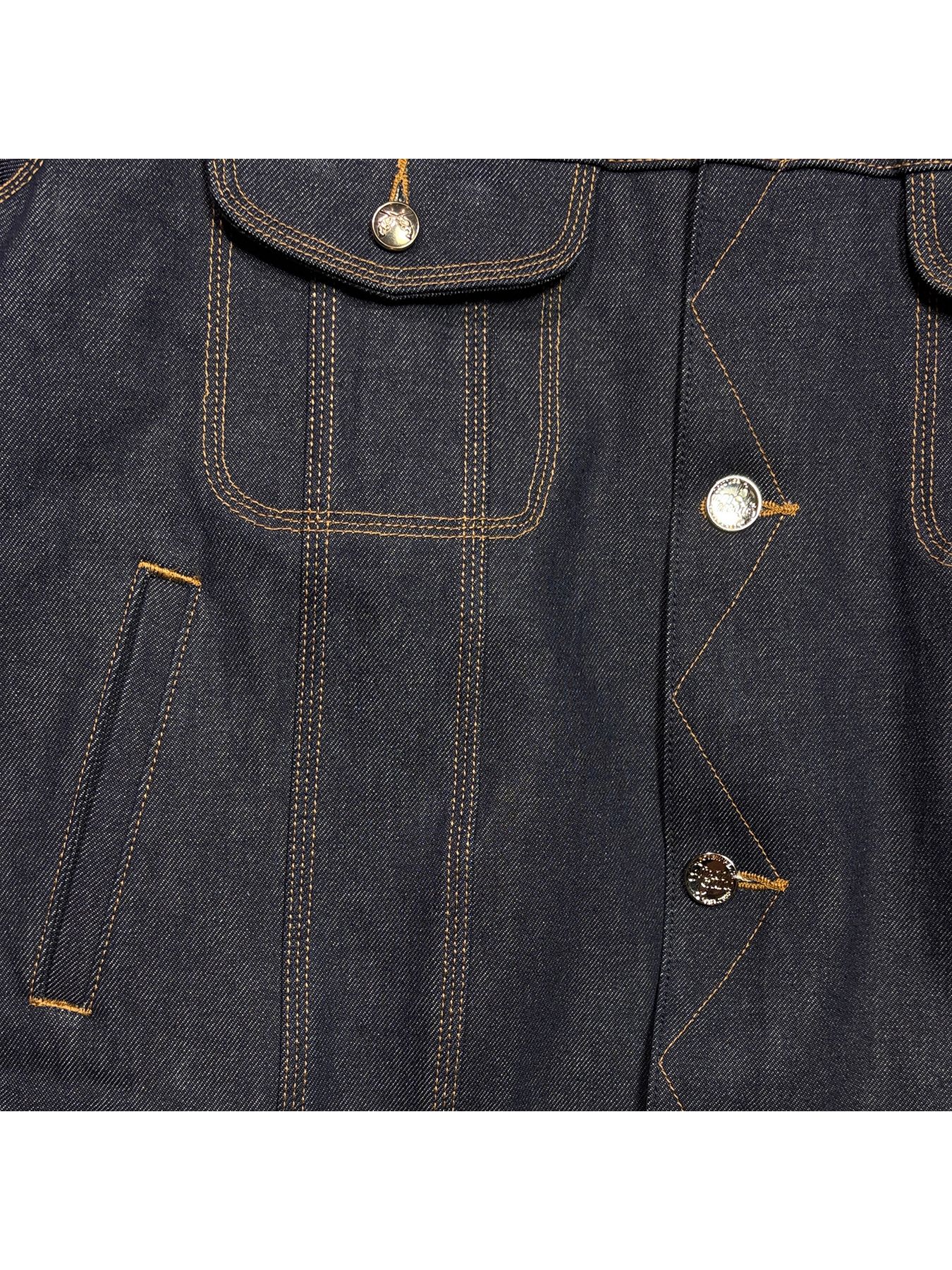 【予約品 3月9日(月) 18:00 締切】VIN/DEN/JK BASIC / ヴィンテージ デニム ジャケット / ブルー