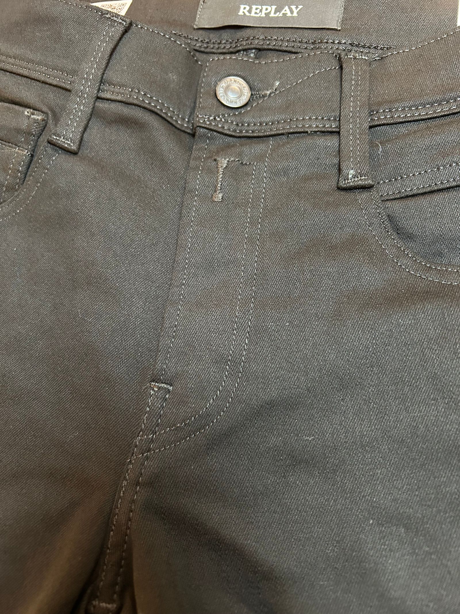 REPLAY - ANBASS 11.5oz ハイパーフレックス RE-USED ブラック