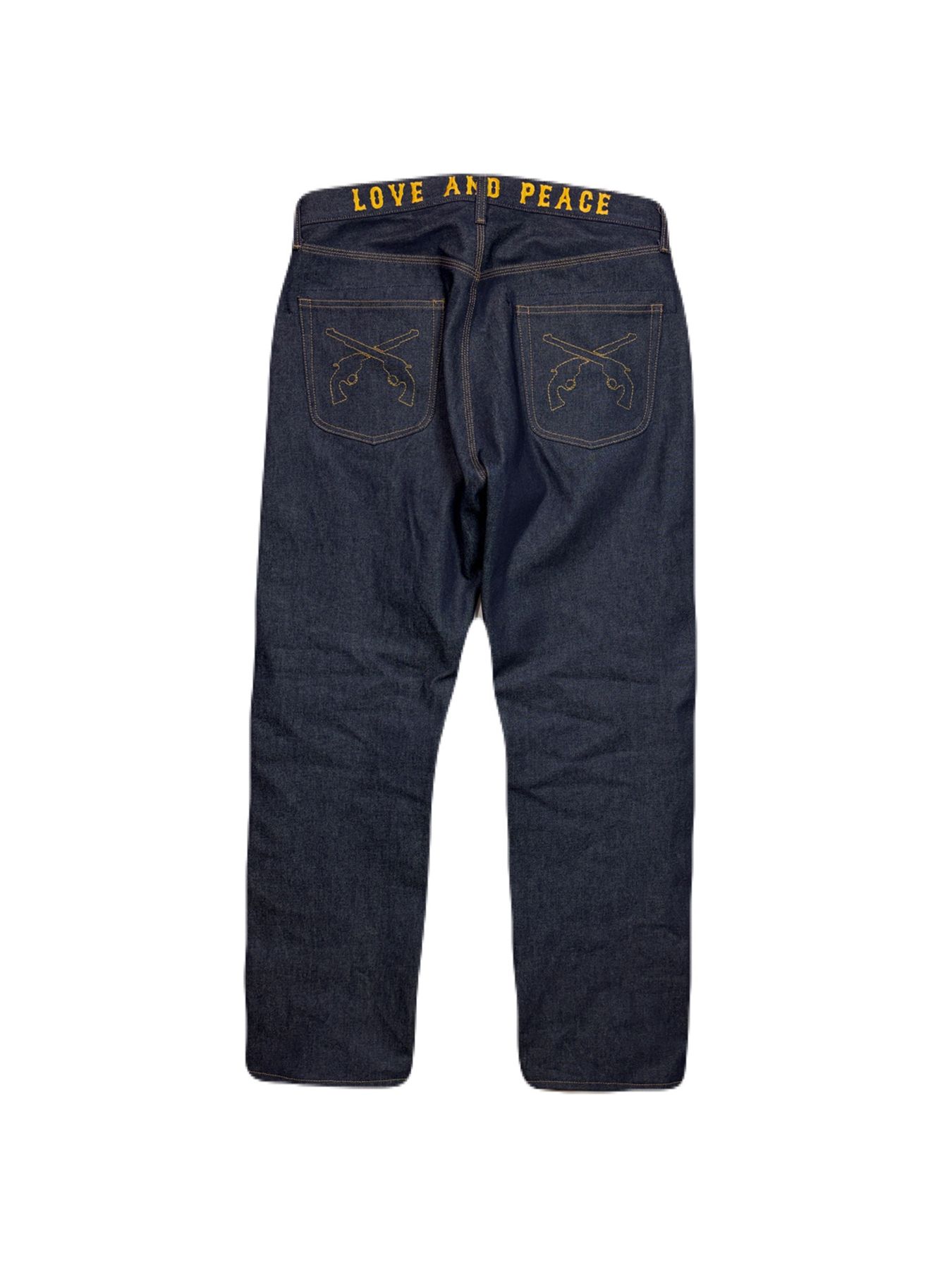 【予約品 3月9日(月) 18:00 締切】VIN/DEN/STR BASIC / ヴィンテージ ストレート デニム パンツ / ブルー