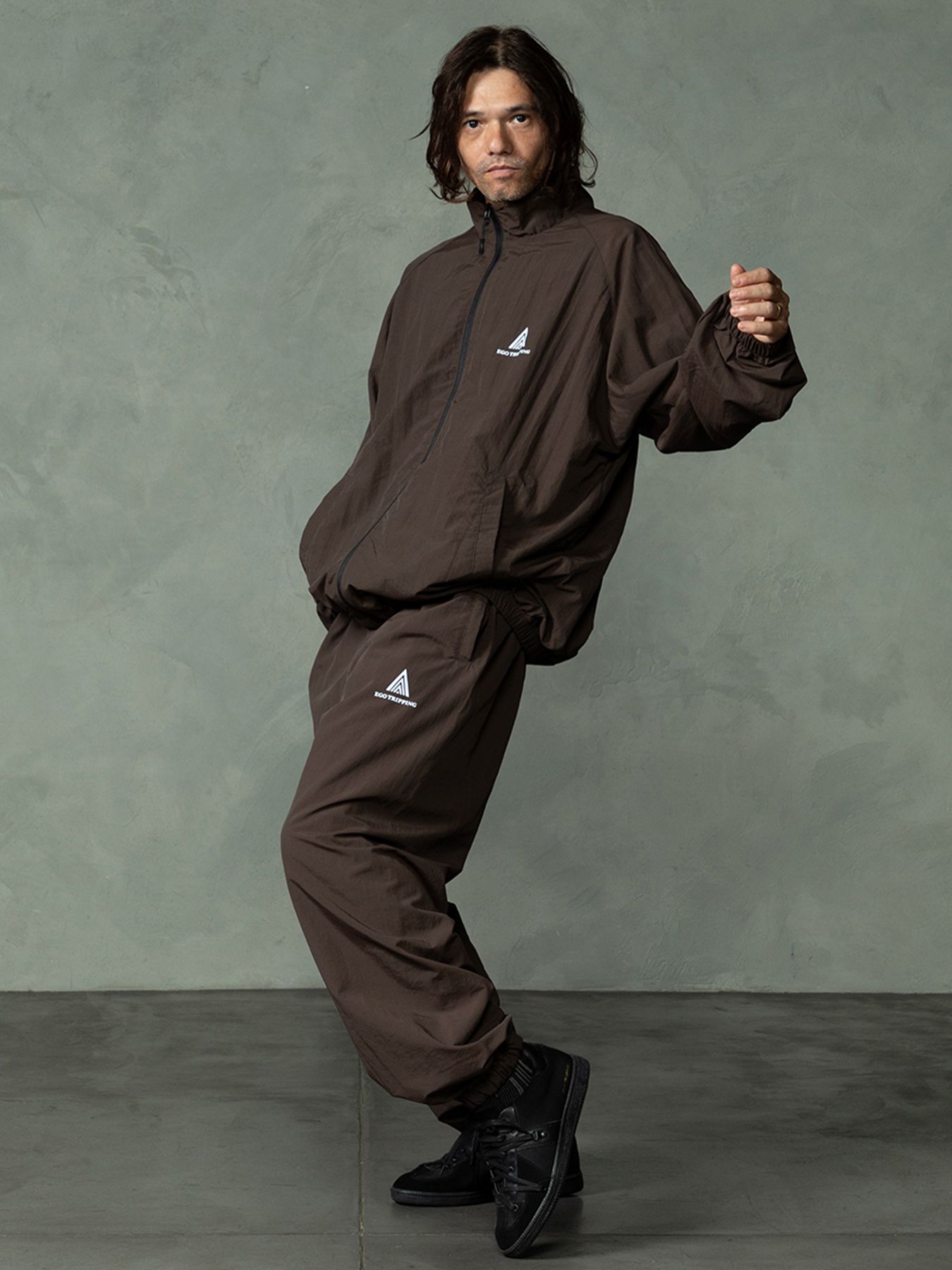 【予約品 7月5日(日) 締切】DAYGLYDE JACKET / ナイロンジャケット / ダークブラウン
