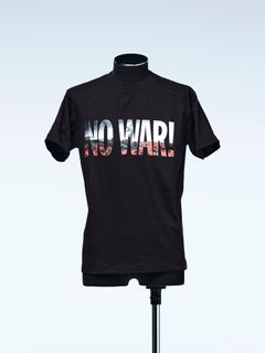 《予約品》 NOWAR-CharityT-Shirt / Tシャツ  / ブラック 【THE ONENESS】 4月中入荷予定