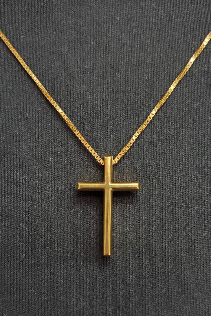 ARCHITECT CROSS PENDANT / SV925.GD