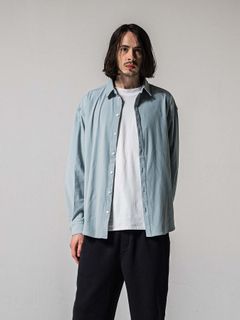 【予約品 11月16日(日) 締切】NYLON JACK SHIRTS / ナイロン ジャックシャツ / アクア