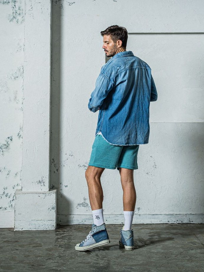 《予約》 OVER DENIM shirts / デニムシャツ / ライトインディゴ