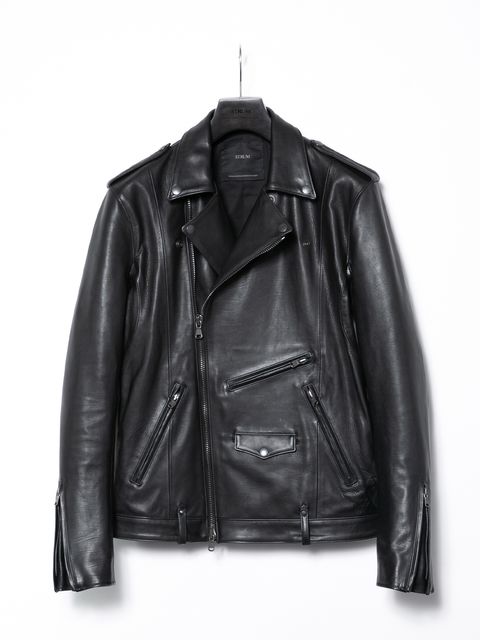 5351 Pour Les Hommes ダメ ナイロン ダブルライダースジャケット 