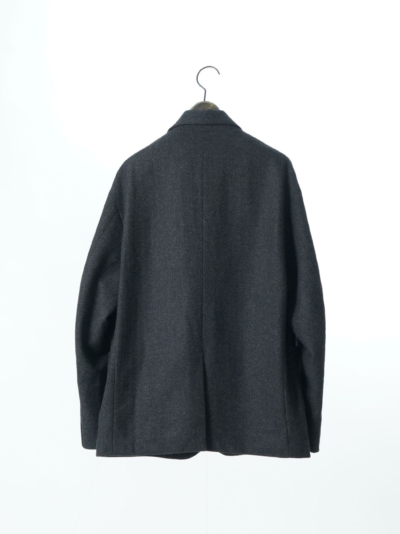 【予約品 】LOUNGECUT JACKET / ジャケット / チャコール× ブラック