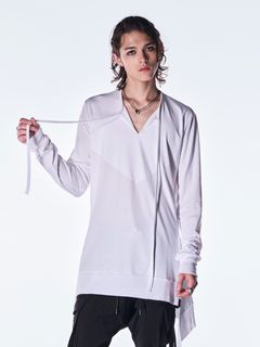 【予約品 6月29日(月) 締切】BEATENJIKU Piping Flare T-Shirt / パイイング フレア Tシャツ / ホワイト