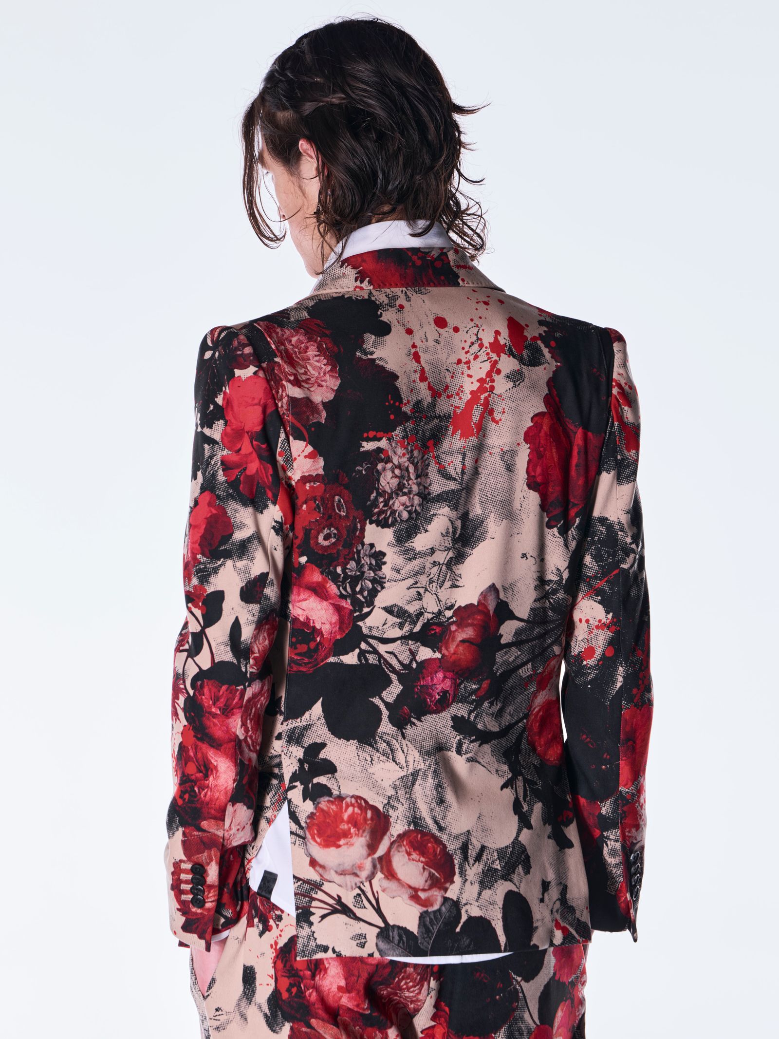 【予約品 6月29日(月) 締切】Beige Flora Jacket / ジャケット / ベージュ