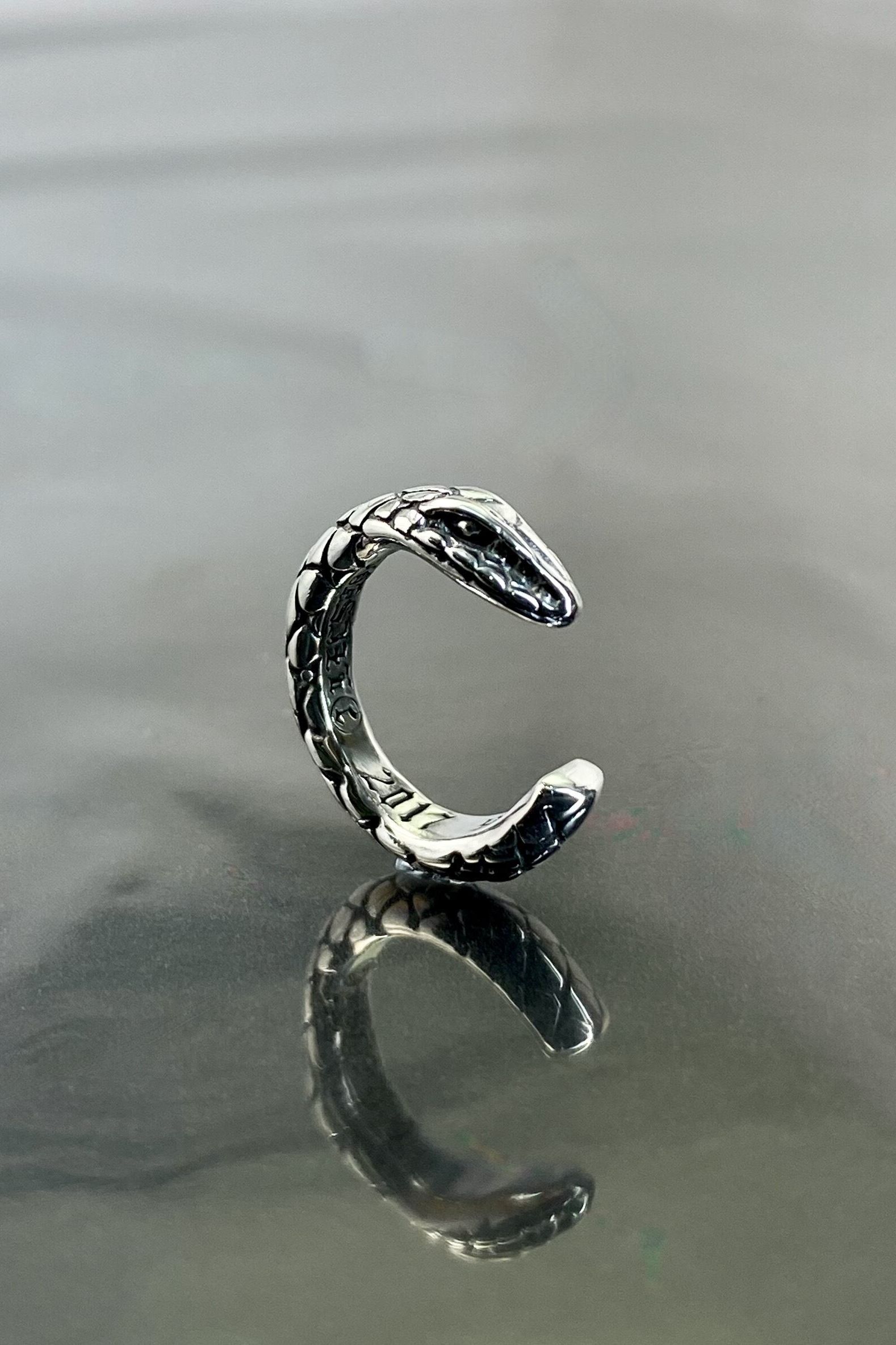 《受注生産》 EAR CUFF [SNAKE] イヤーカフ 【GOD SIZE】 注文から2～3週間後入荷予定