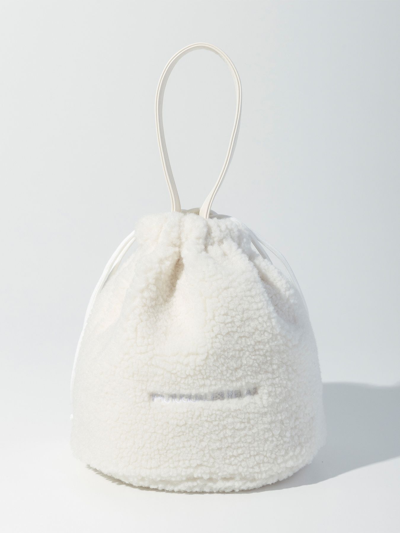BOA DRAWSTRING BAG / ホワイト