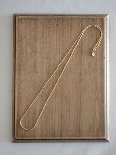 《予約品》 FOXTAIL ROUND CHAIN   / ゴールド