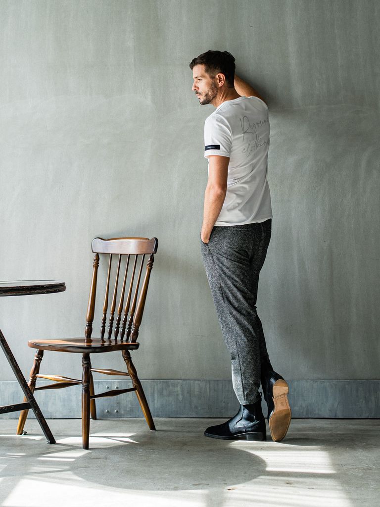 《予約品3月3日18：00締め》 PAT WIDE EASY PANTS / イージーパンツ / グレーブラック