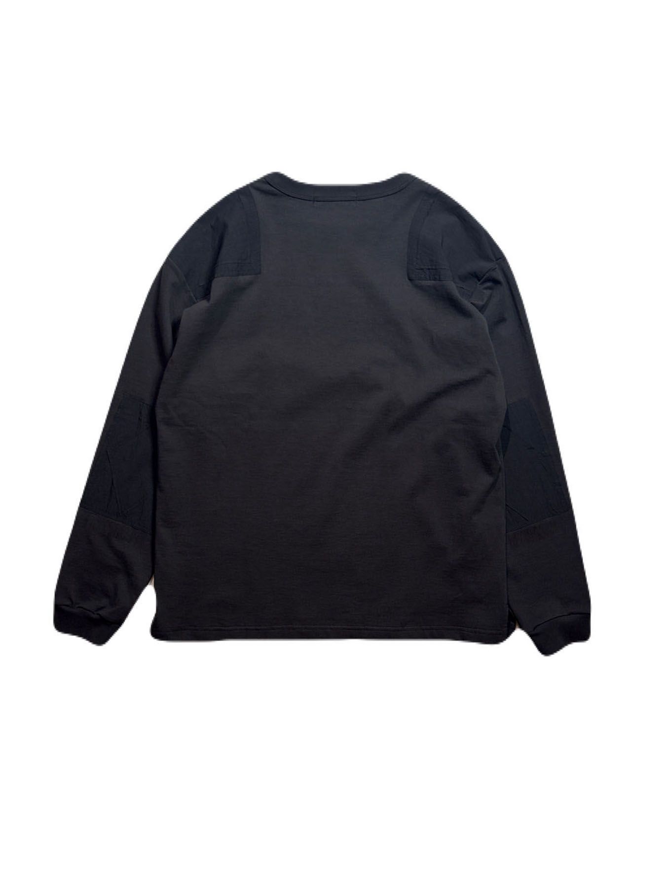 【予約品 3月9日(月) 18:00 締切】MILITARY L/S T / ミリタリー ロンT / ブラック