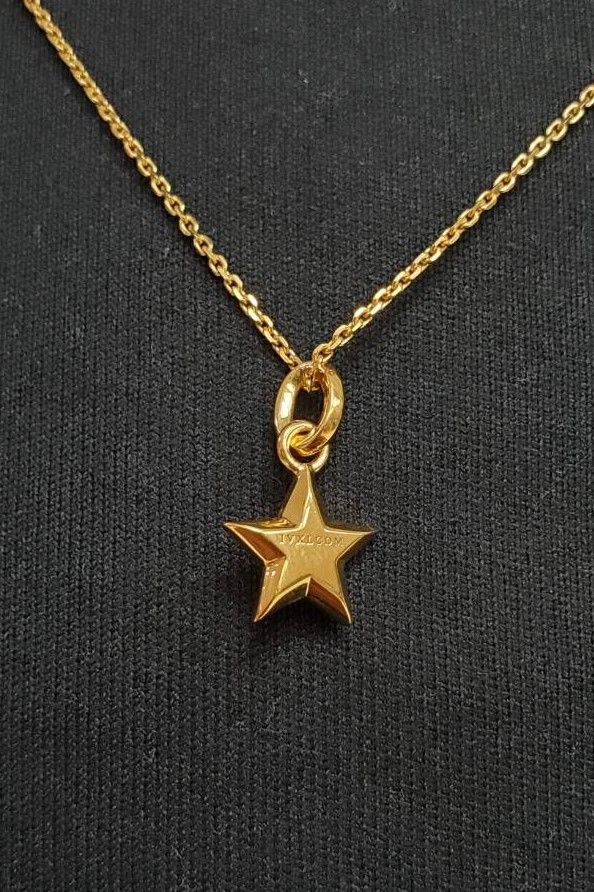 STAR CHARM PENDANT / SV925.GD