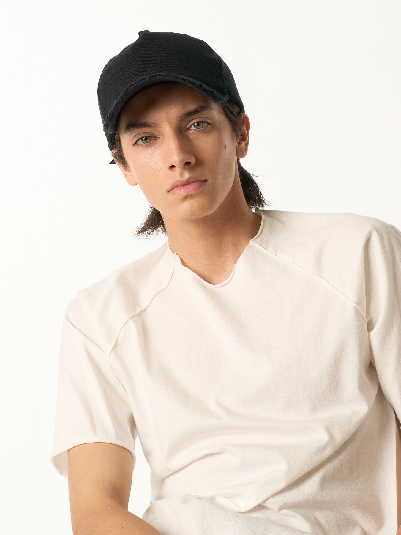 【予約品 9月23日(火) 締切】jersey B.B. cap / ジャージー ベースボールキャップ / ディープブラック