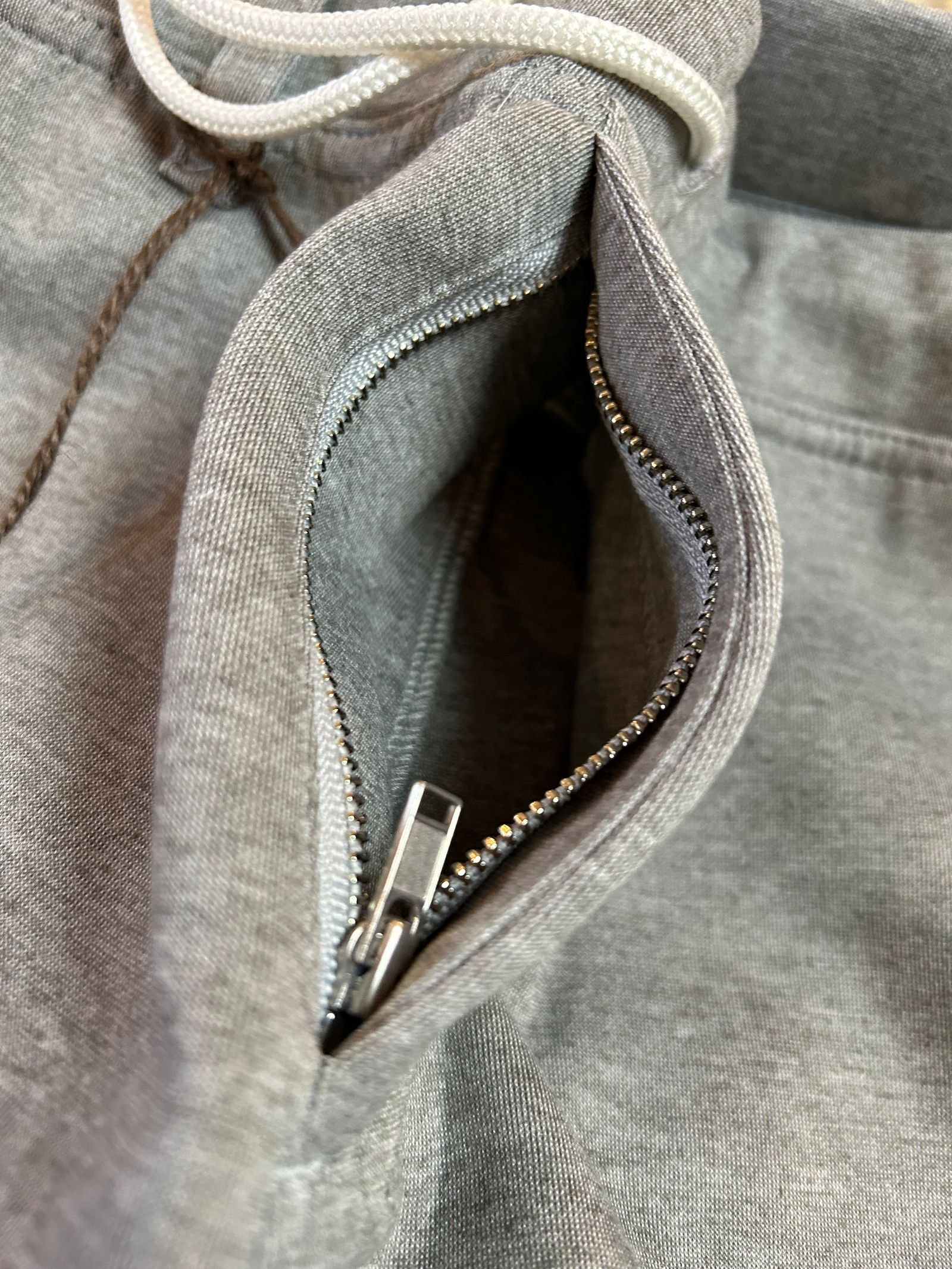 muta Double-knit Biker Pant / Wネームイージーパンツ / グレー 【Acanthus×mutaMARIN】