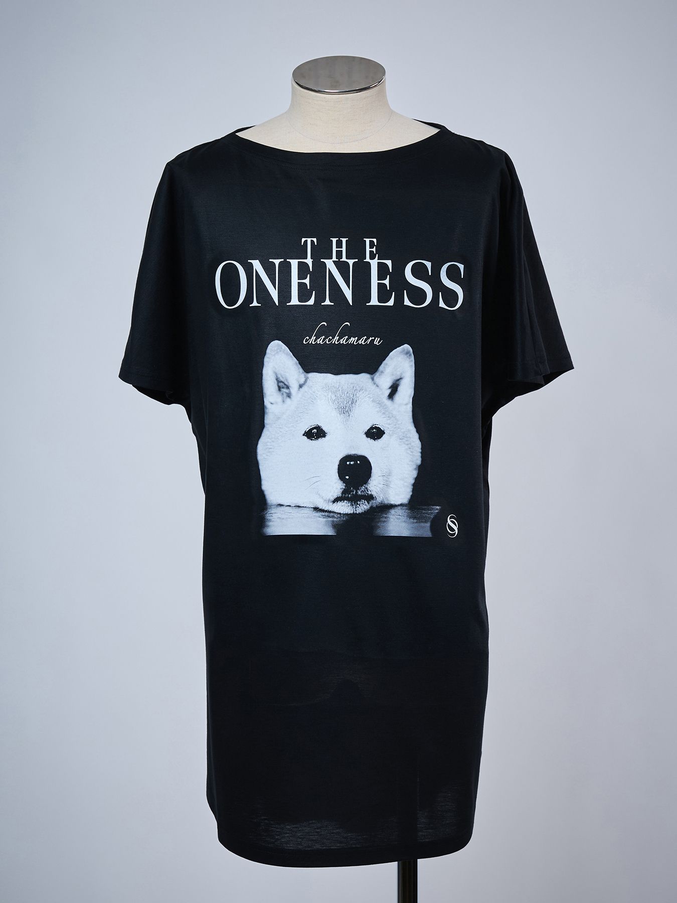 【予約品 4月26日(日) 締切】《犬猫保護活動チャリティー企画》Organic Cotton French Sleeve T / オーガニックコットン フレンチスリーブ Tシャツ / ブラック