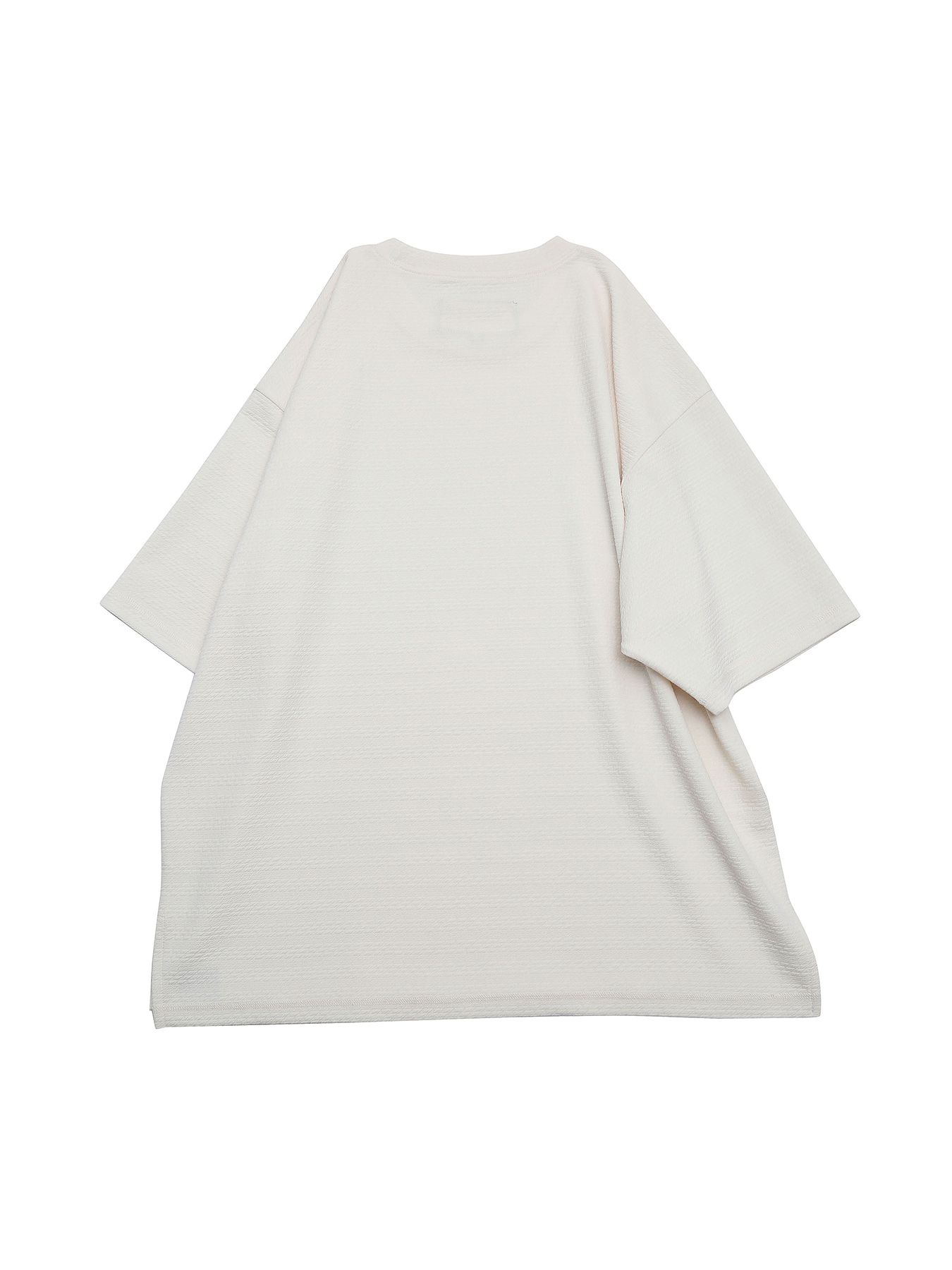 KNIT-BORDER CUTSEW / ニットボーダーカットソー / オフホワイト【QUOLT】