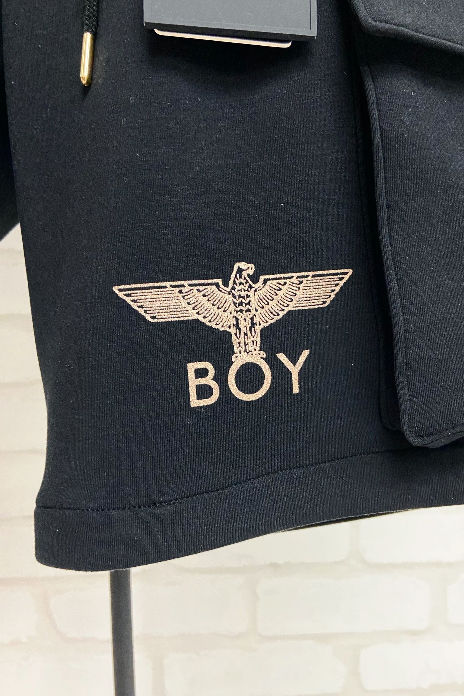 ロゴショートパンツ / Black 【BOY LONDON】