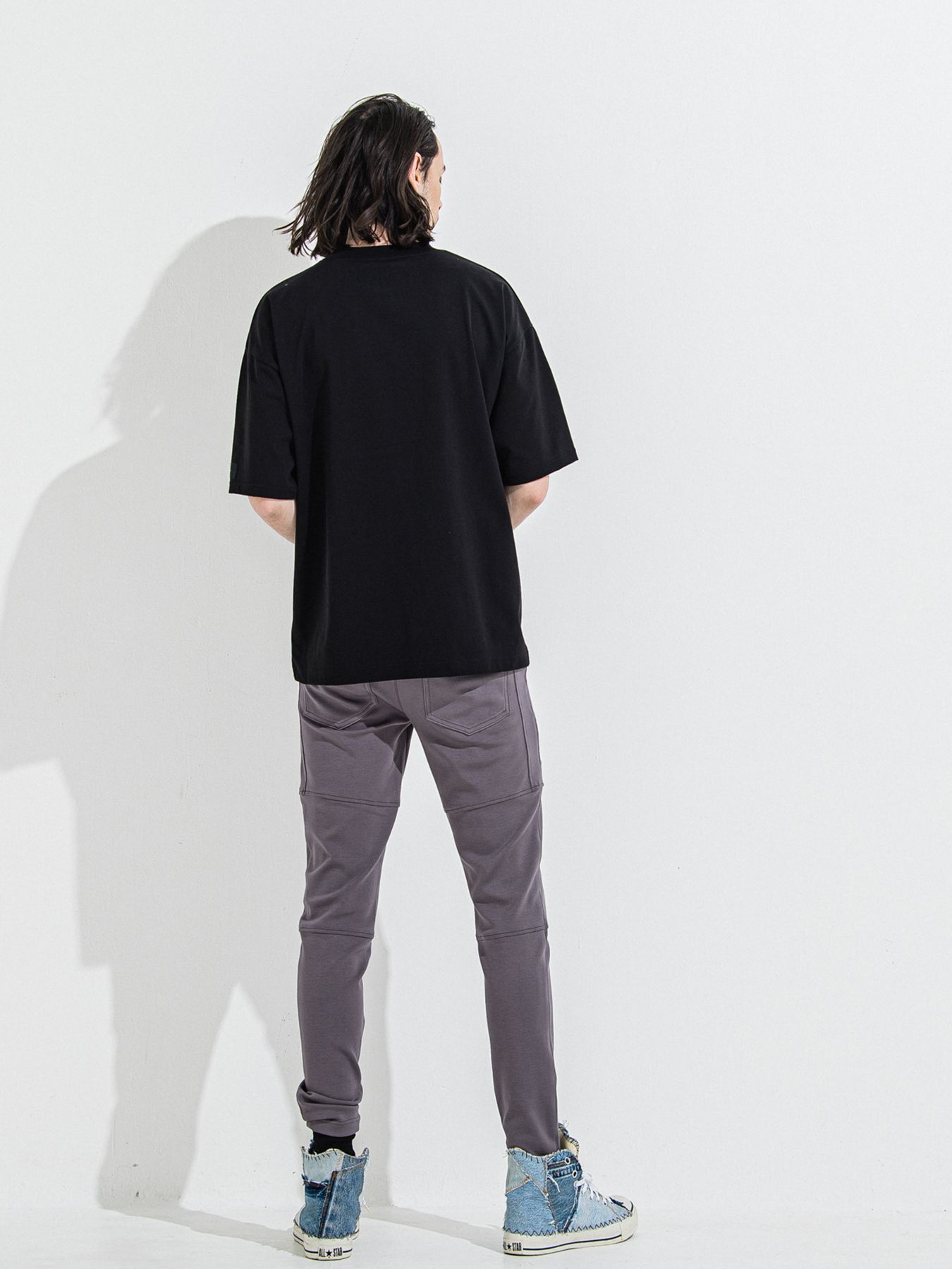 RC OVER TEE /  RCロゴ オーバーサイズTシャツ / ブラック×ブラック