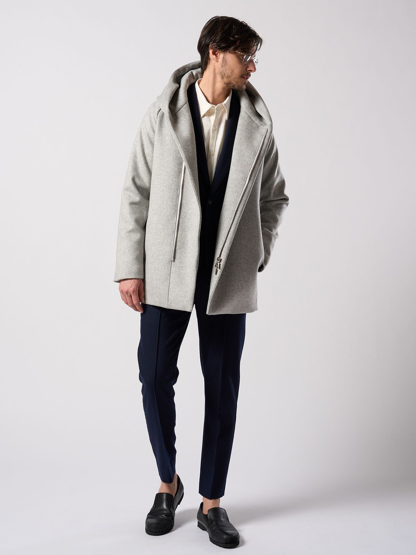 【予約品 4月19日(日) 18時締切】comfort tailored jacket / コンフォート テーラードジャケット / ネイビー