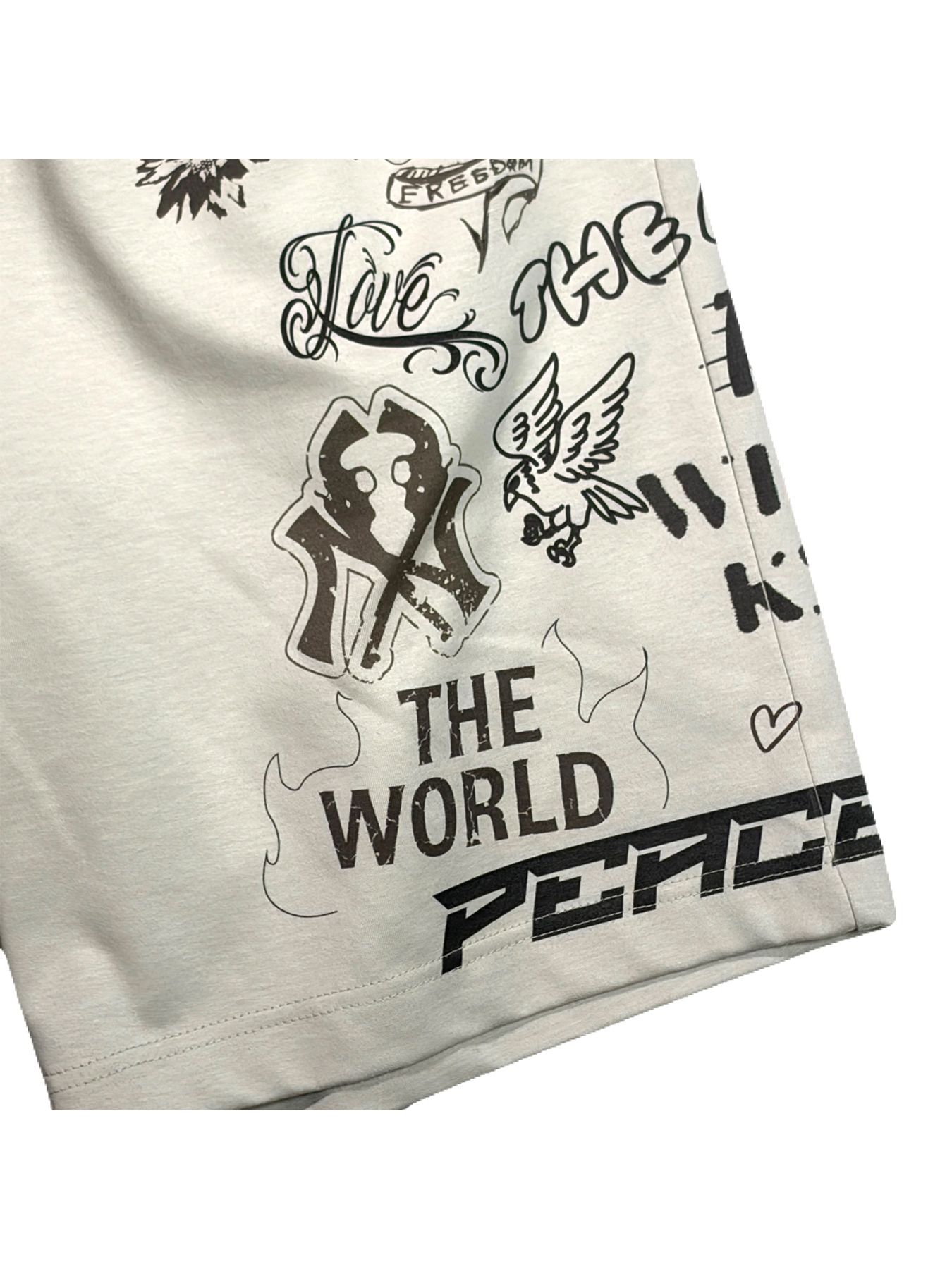【予約品 8月23日(日) 締切】ST/JER SHORTS INKJET / ライトグレー