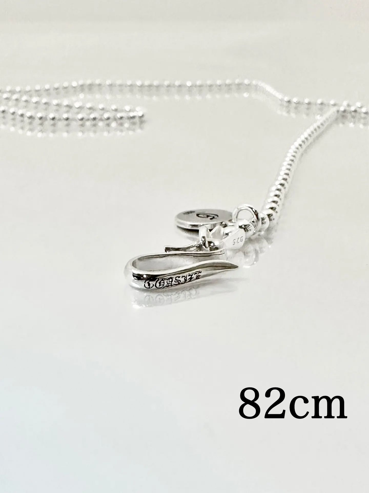 《受注生産》GODSIZE® BALL CHAIN 82cm / ゴッドサイズ® ボールチェーン 82cm / 注文から1～2週間後入荷予定