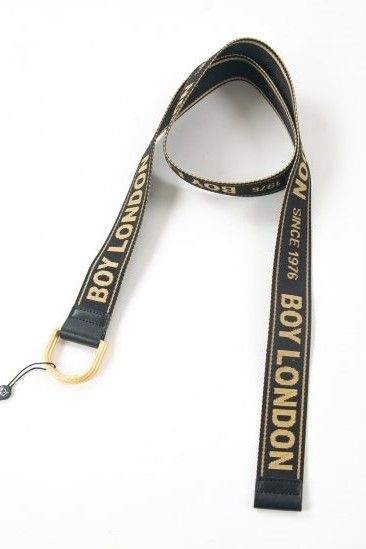 NYLON RING BELT ベルト / BLACK 【BOY LONDON】