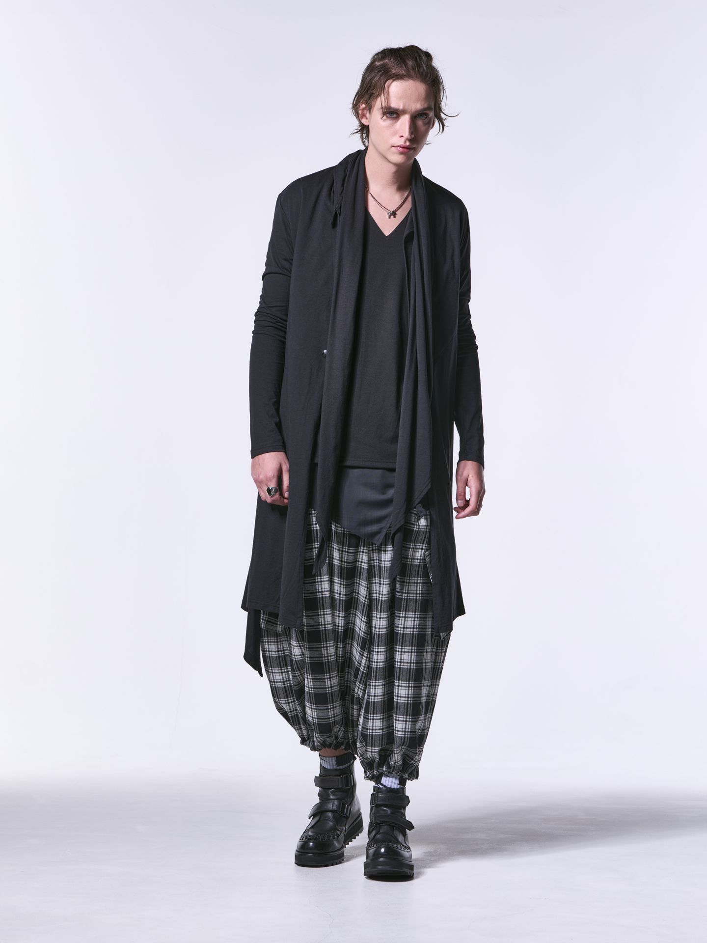 《予約品》 StoalCardigan / ストールカーディガン / ブラック