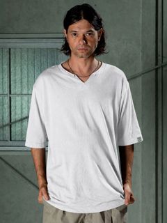 【予約品 11月9日(月) 締切】ALTNECKTEE / 変形ネックTシャツ / ホワイト