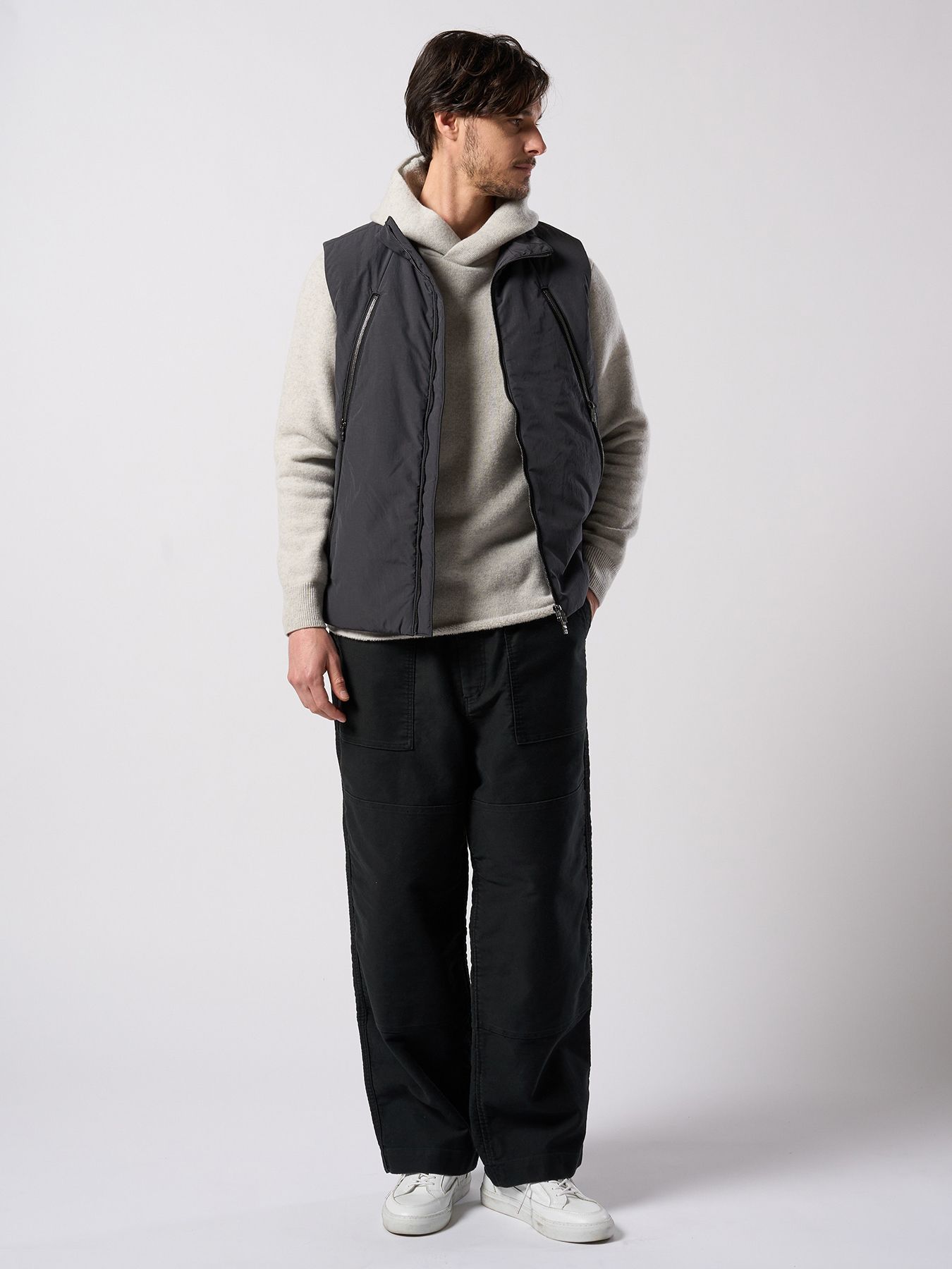 【予約品 4月19日(日) 18時締切】heavy moleskin work pants / ヘビーモールスキン ワークパンツ / ブラック