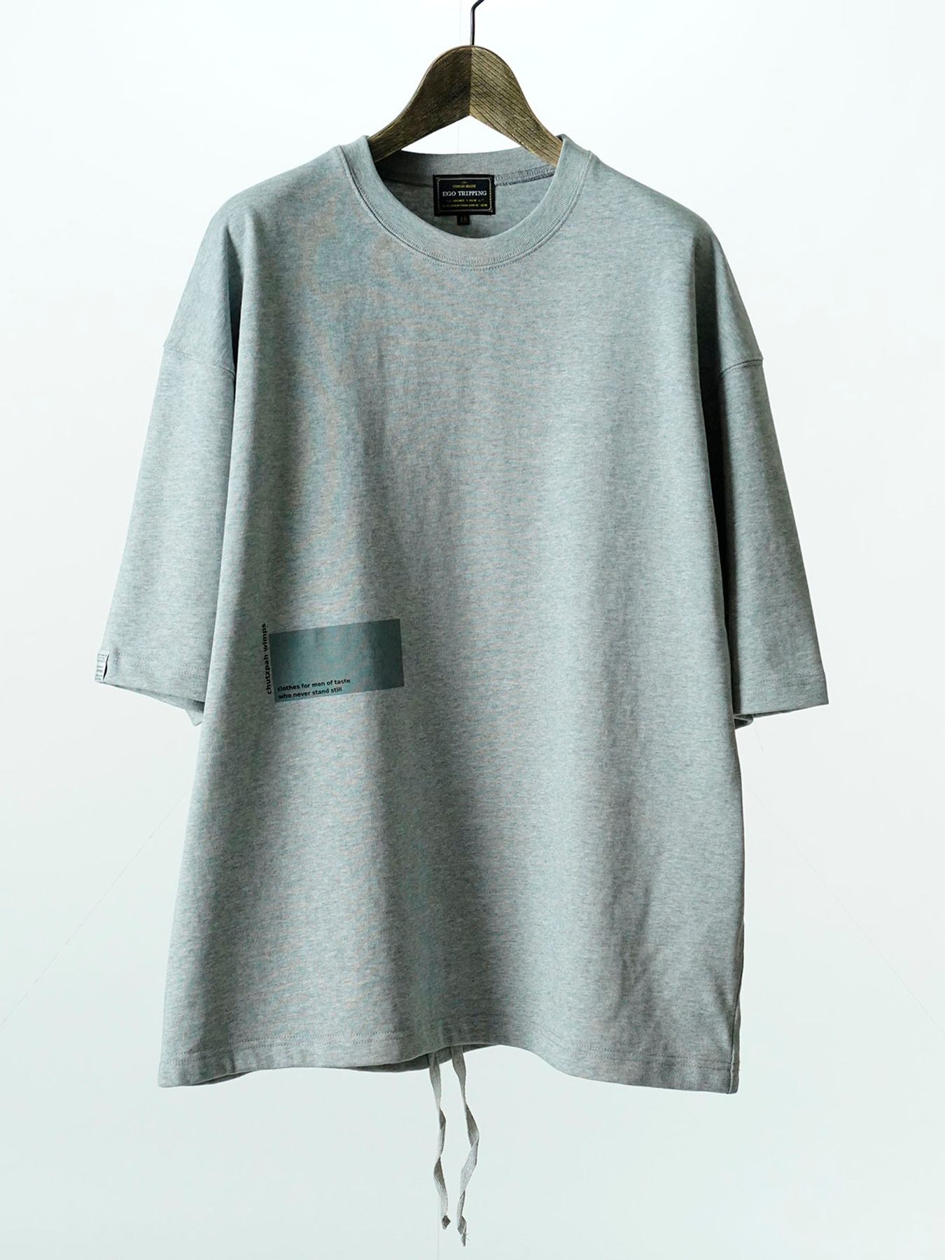 【予約品 11月9日(月) 締切】HEAVYJERSEY Shadow / ヘビーオンスジャージー Tシャツ / 杢グレー